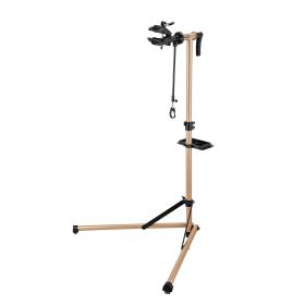 Bike Repair Stand, 88 lb Heavy-duty Bicycle Work Stand with 41.3-59.8 in Adjustable Height & Magnetic Tool Tray, Foldable Bicycle Maintenance Rac